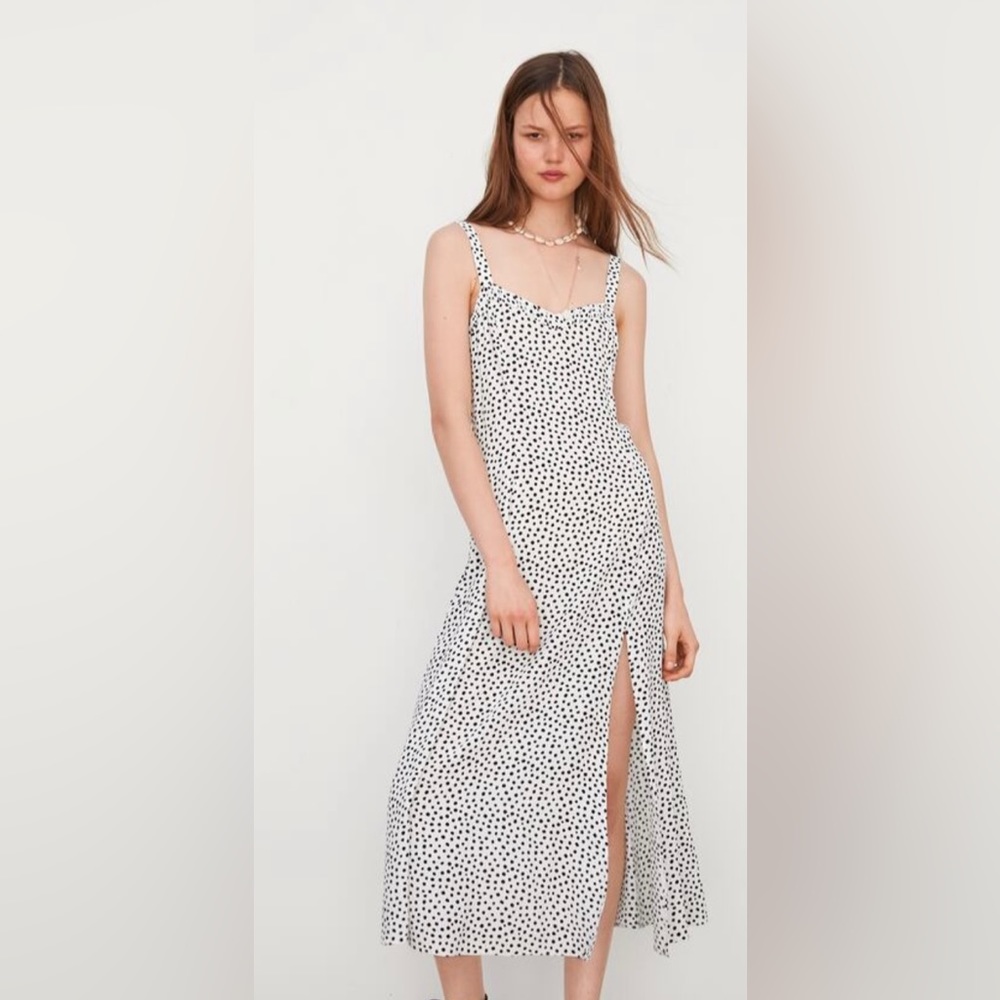 Zara polka dot dress size small, BNWT